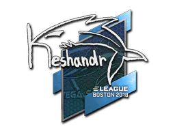 Sticker keshandr | Boston 2018 - Preço e onde comprar no CS2