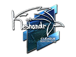 Sticker keshandr (Foil) | Boston 2018 - Preço e onde comprar no CS2