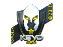 Sticker Keyd Stars (Foil) | Katowice 2015 - Preço e onde comprar no CS2