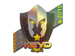 Sticker Keyd Stars (Holo) | Katowice 2015 - Preço e onde comprar no CS2