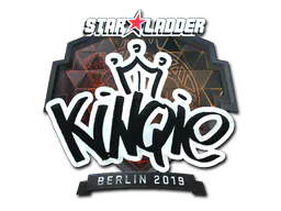 Sticker kinqie (Foil) | Berlin 2019 - Preço e onde comprar no CS2