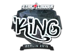 Sticker kNgV- (Foil) | Berlin 2019 - Preço e onde comprar no CS2