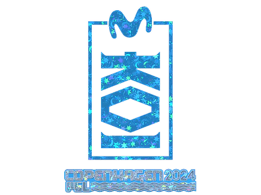 Sticker KOI (Glitter) | Copenhagen 2024 - Preço e onde comprar no CS2