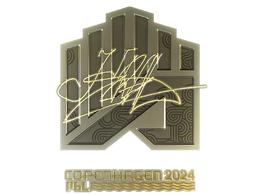 Sticker Krad (Gold) | Copenhagen 2024 - Preço e onde comprar no CS2