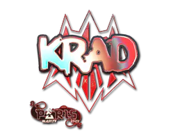 Sticker Krad (Holo) | Paris 2023 - Preço e onde comprar no CS2