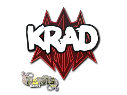 Sticker Krad | Paris 2023 - Preço e onde comprar no CS2
