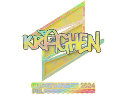Sticker kraghen (Holo) | Copenhagen 2024 - Preço e onde comprar no CS2