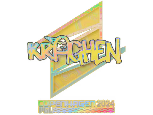 Sticker kraghen (Holo) | Copenhagen 2024 - Preço e onde comprar no CS2