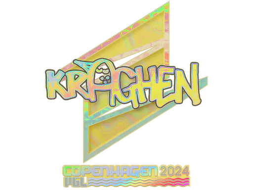Sticker kraghen (Holo) | Copenhagen 2024 - Preço e onde comprar no CS2