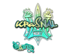 Sticker kRaSnaL (Holo) | Paris 2023 - Preço e onde comprar no CS2