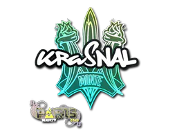 Sticker kRaSnaL | Paris 2023 - Preço e onde comprar no CS2