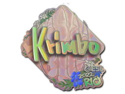 Sticker Krimbo (Holo) | Rio 2022 - Preço e onde comprar no CS2
