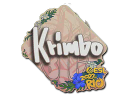 Sticker Krimbo | Rio 2022 - Preço e onde comprar no CS2