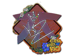 Sticker KRIMZ (Glitter) | Rio 2022 - Preço e onde comprar no CS2