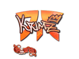 Sticker KRIMZ (Holo) | Paris 2023 - Preço e onde comprar no CS2