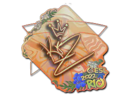 Sticker KRIMZ (Holo) | Rio 2022 - Preço e onde comprar no CS2