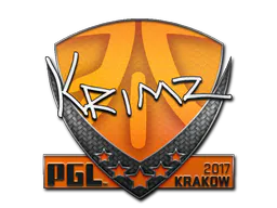 Sticker KRIMZ | Krakow 2017 - Preço e onde comprar no CS2