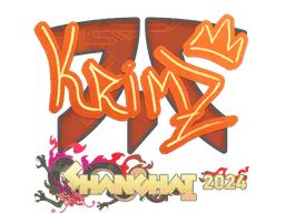 Sticker KRIMZ | Shanghai 2024 - Preço e onde comprar no CS2