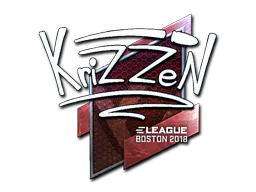 Sticker KrizzeN (Foil) | Boston 2018 - Preço e onde comprar no CS2