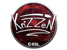 Sticker KrizzeN (Foil) | Katowice 2019 - Preço e onde comprar no CS2