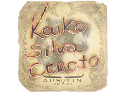 Sticker KSCERATO | Austin 2025 - Preço e onde comprar no CS2