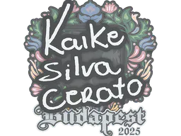 Sticker KSCERATO | Budapest 2025 - Preço e onde comprar no CS2