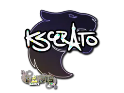 Sticker KSCERATO (Glitter) | Paris 2023 - Preço e onde comprar no CS2