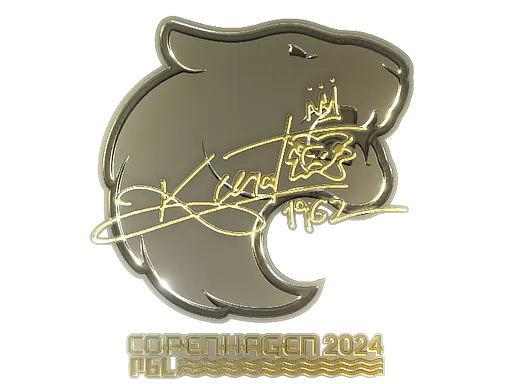 Sticker KSCERATO (Gold) | Copenhagen 2024 - Preço e onde comprar no CS2