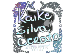 Sticker KSCERATO (Holo) | Austin 2025 - Preço e onde comprar no CS2