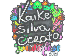 Sticker KSCERATO (Holo) | Budapest 2025 - Preço e onde comprar no CS2