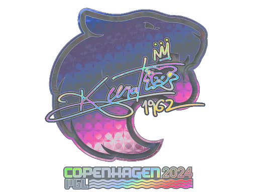 Sticker KSCERATO (Holo) | Copenhagen 2024 - Preço e onde comprar no CS2