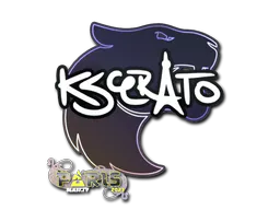 Sticker KSCERATO | Paris 2023 - Preço e onde comprar no CS2