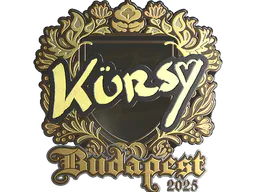 Sticker Kursy (Gold) | Budapest 2025 - Preço e onde comprar no CS2