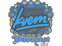 Sticker Kvem | Budapest 2025 - Preço e onde comprar no CS2