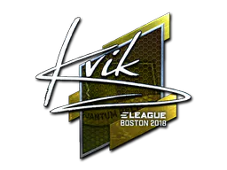 Sticker Kvik (Foil) | Boston 2018 - Preço e onde comprar no CS2