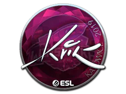 Sticker Kvik (Foil) | Katowice 2019 - Preço e onde comprar no CS2