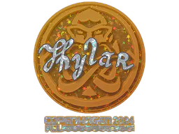 Sticker Kylar (Glitter) | Copenhagen 2024 - Preço e onde comprar no CS2