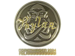 Sticker Kylar (Gold) | Copenhagen 2024 - Preço e onde comprar no CS2