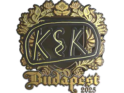 Sticker kyousuke (Gold) | Budapest 2025 - Preço e onde comprar no CS2