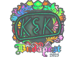 Sticker kyousuke (Holo) | Budapest 2025 - Preço e onde comprar no CS2
