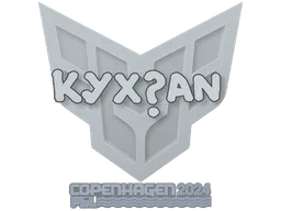 Sticker kyxsan | Copenhagen 2024 - Preço e onde comprar no CS2