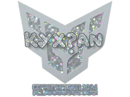 Sticker kyxsan (Glitter) | Copenhagen 2024 - Preço e onde comprar no CS2