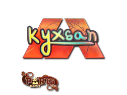 Sticker kyxsan (Holo) | Paris 2023 - Preço e onde comprar no CS2