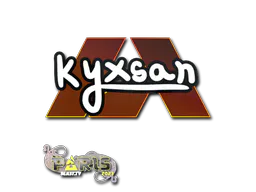Sticker kyxsan | Paris 2023 - Preço e onde comprar no CS2