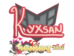 Sticker kyxsan | Shanghai 2024 - Preço e onde comprar no CS2