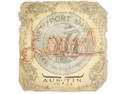 Sticker L00m1 | Austin 2025 - Preço e onde comprar no CS2