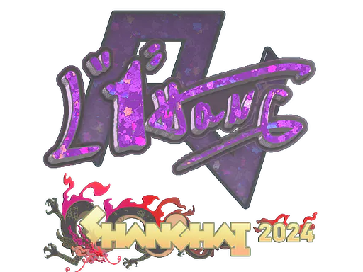 Sticker L1haNg (Glitter) | Shanghai 2024 - Preço e onde comprar no CS2