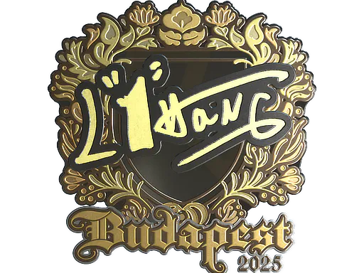 Sticker L1haNg (Gold) | Budapest 2025 - Preço e onde comprar no CS2