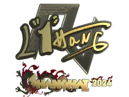 Sticker L1haNg (Gold) | Shanghai 2024 - Preço e onde comprar no CS2
