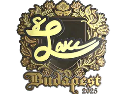 Sticker Lake (Gold) | Budapest 2025 - Preço e onde comprar no CS2